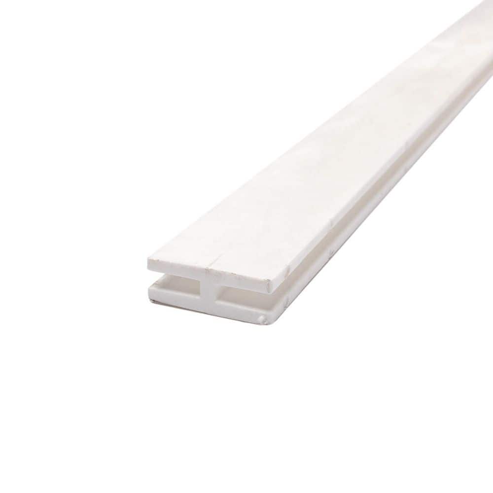 Veranda 8 ft. White Vinyl Lattice Divider