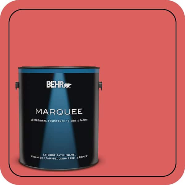 BEHR MARQUEE 1 gal. #P170-5 Roulette Satin Enamel Exterior Paint & Primer (2)