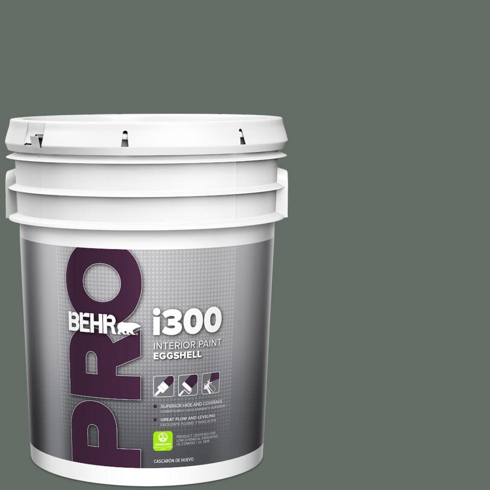 BEHR PRO 5 gal. #700F-6 Dense Shrub Eggshell Interior Paint