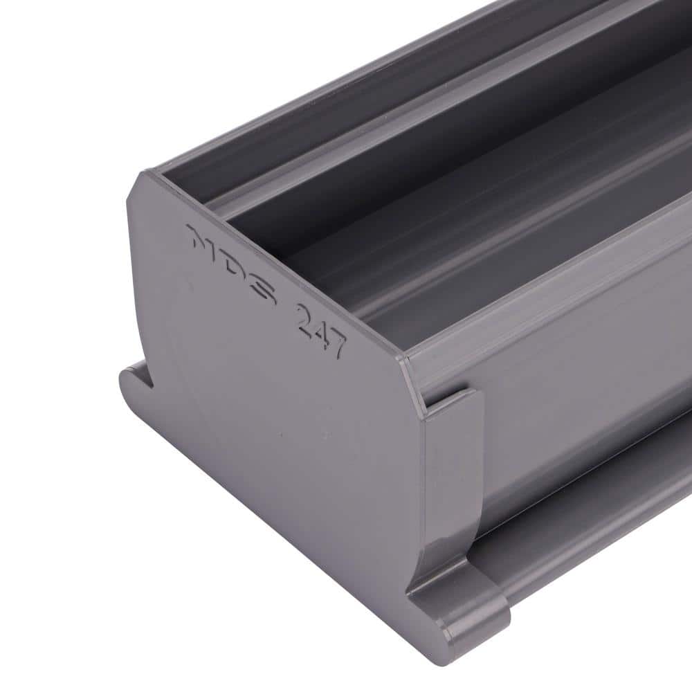 NDS 4 in. PVC Spee-D Channel End Cap (3)