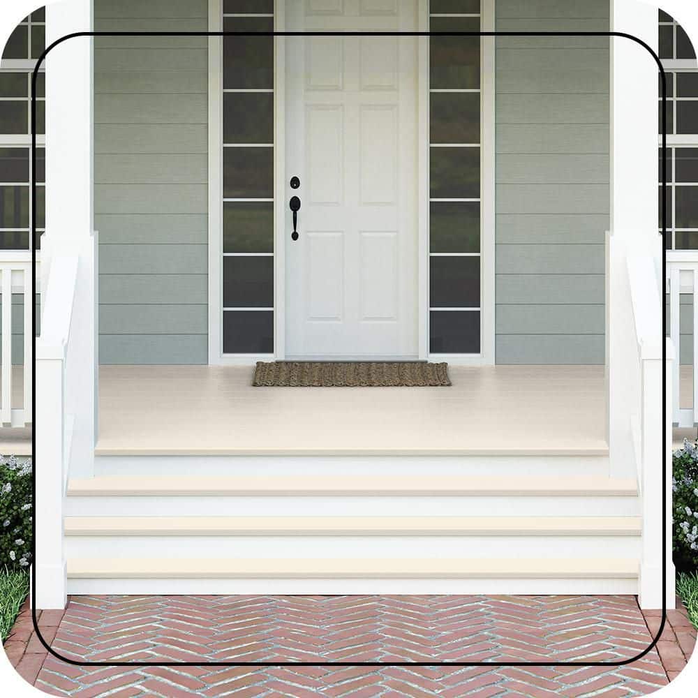 BEHR PREMIUM #PWL-81 Textured Low-Lustre Enamel Interior/Exterior Porch and Patio Anti-Slip Floor Paint (2)