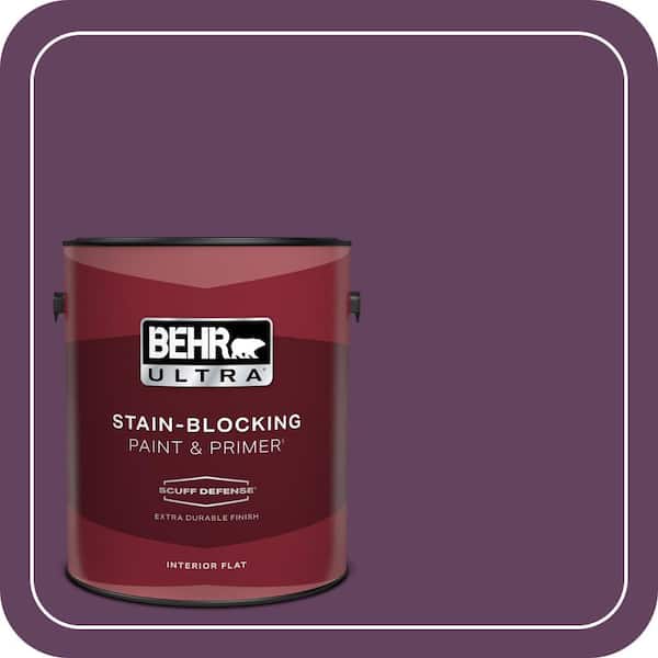 BEHR PREMIUM PLUS #BIC-36 Grape Fizz Enamel Low Odor & Primer (3)