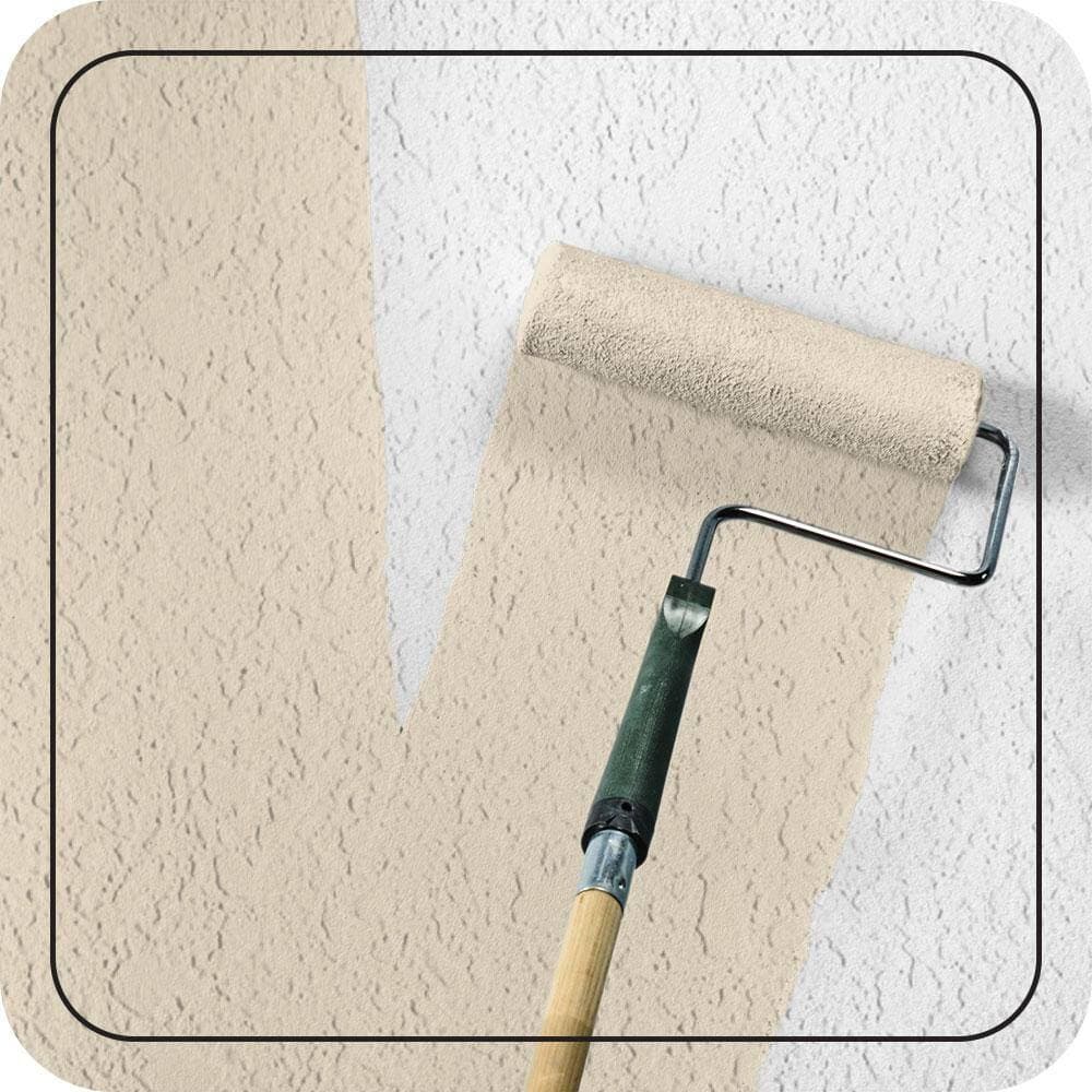 BEHR PREMIUM 5 gal. #N290-2 Authentic Tan Elastomeric Masonry, Stucco and Brick Exterior Paint (3)
