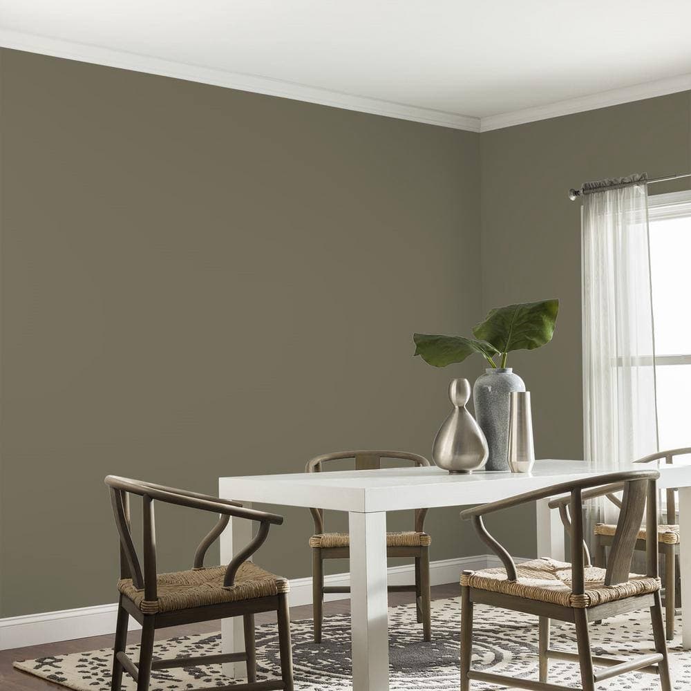 Glidden Premium 1 gal. PPG1028-6 Momentum Eggshell Interior Latex Paint (4)