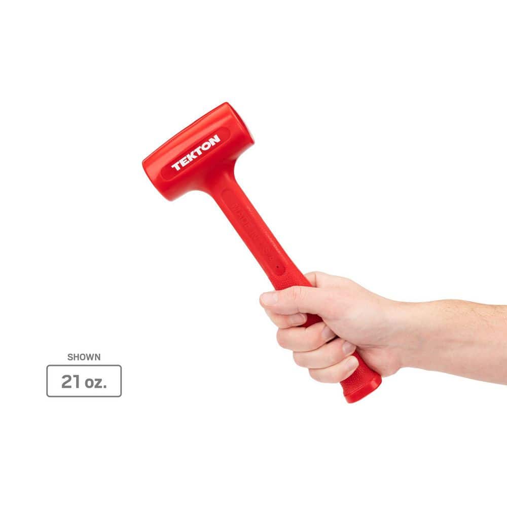 TEKTON 13, 21, 39 oz. Dead Blow Hammer Set (3-Piece) (3)