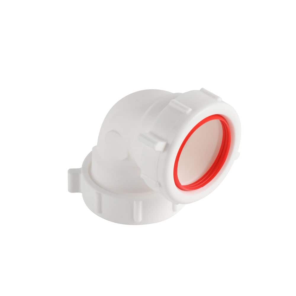 Everbilt 1-1/2 in. 90° Trap Elbow Plastic (2)