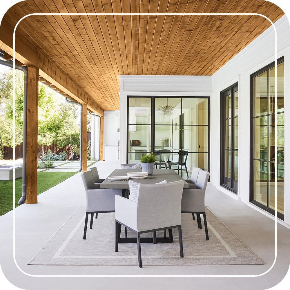BEHR PREMIUM 1 gal. #ST-158 Golden Beige Semi-Transparent Waterproofing Exterior Wood Stain and Sealer (3)