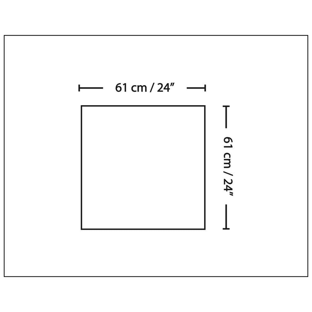 INNOVERA DECOR BY PALRAM 24'' x 24'' Glacier PVC Seamless 3D Wall Panels in White 1-Piece (3)