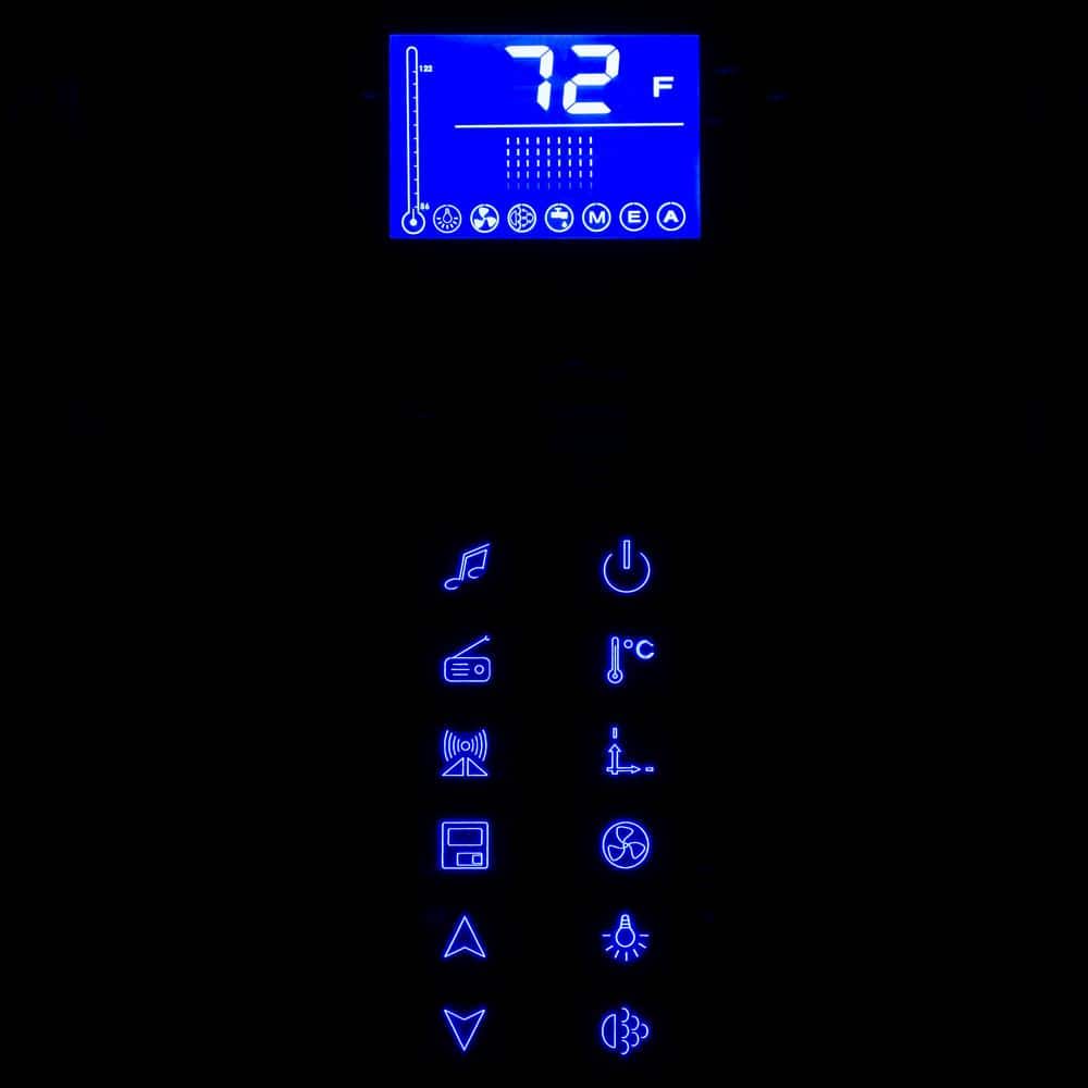 Steam Planet Galaxy Deluxe Plus 60 in. x 41 in. x 87 in. Steam Shower Enclosure Kit with Acrylic Base in Black (3)
