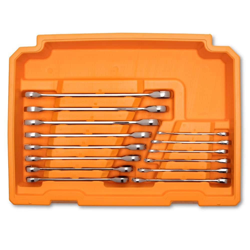 GEARWRENCH 1/4 in. and 3/8 in. Drive 90-Tooth Metric Mechanics Tool Set (168-Piece) (3)