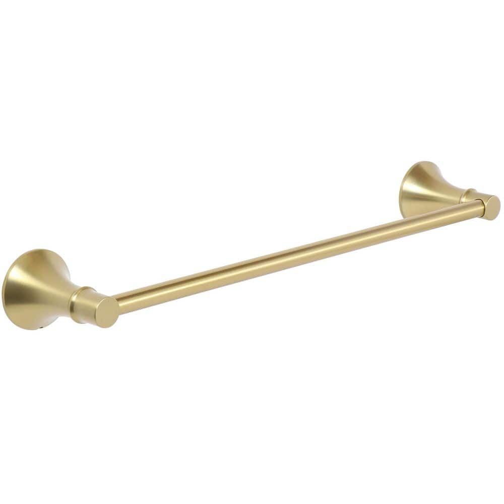 Glacier Bay Sadira 18 in. Wall Mounted Towel Bar in Brushed Gold