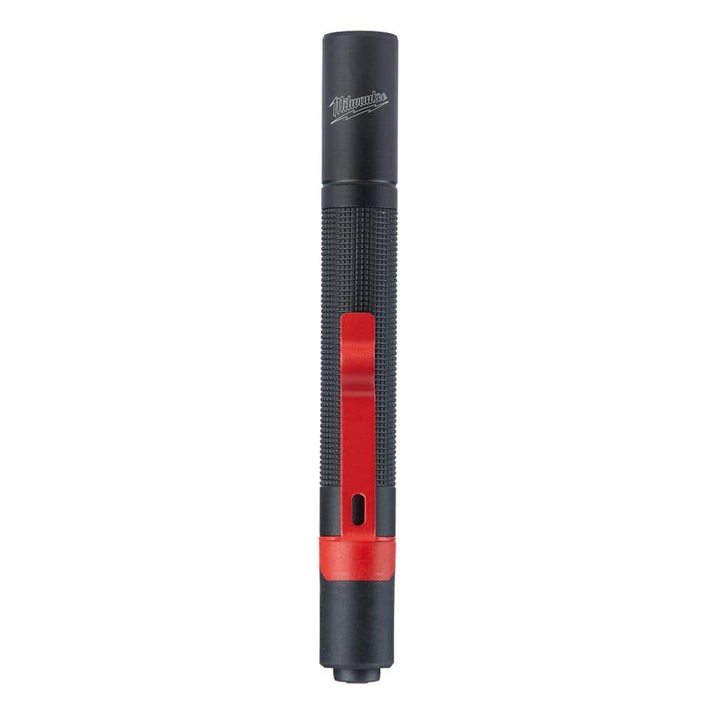 Milwaukee 100 Lumens Aluminum Pen Light with Clip (2)