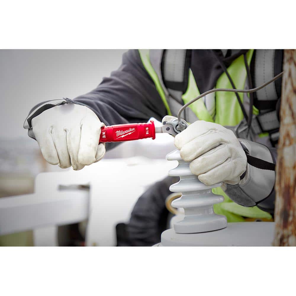 Milwaukee Lineman's 4-in-1 Insulated Ratcheting Box Wrench (3)