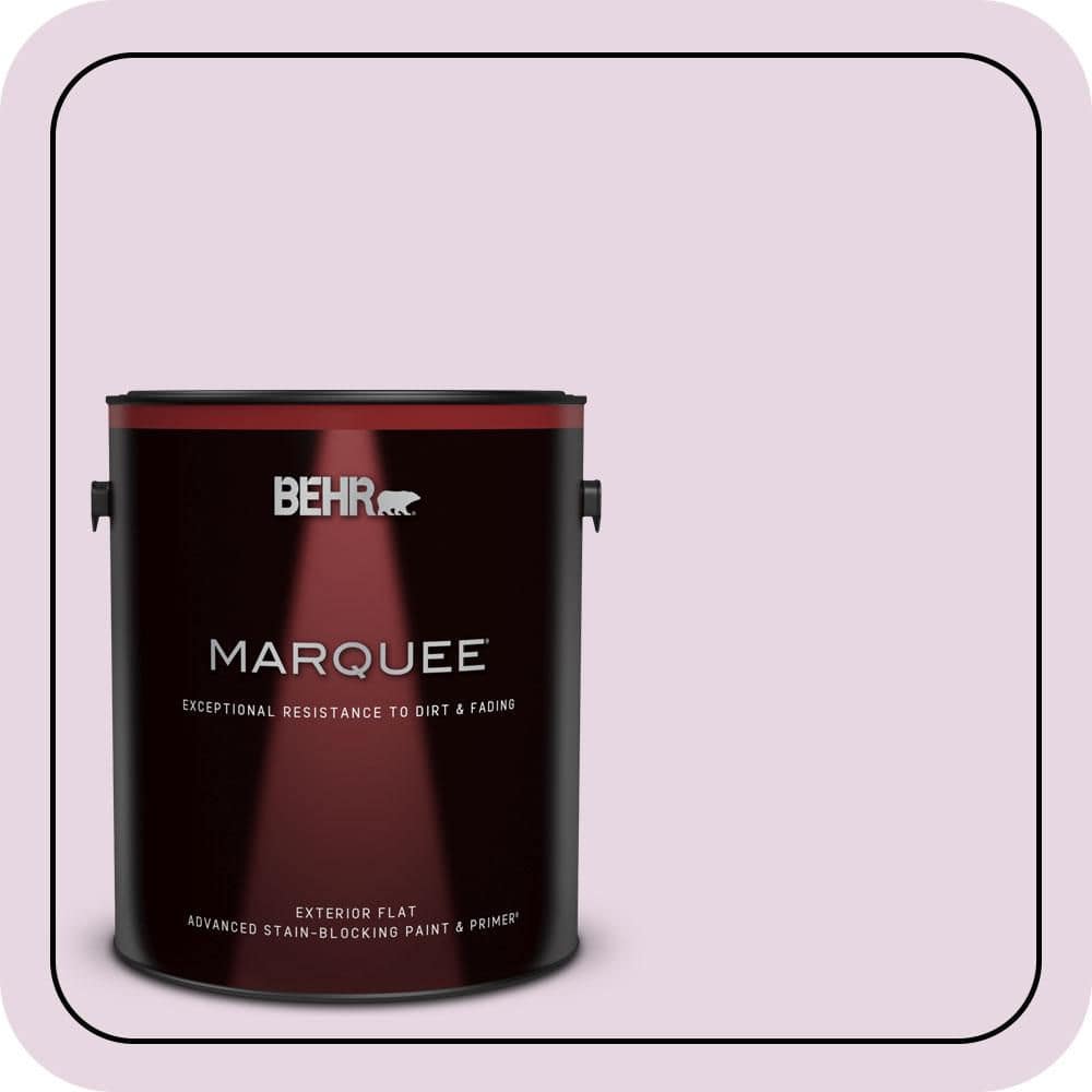 BEHR MARQUEE 1 gal. #CE-03 Unfading Dusk Flat Exterior Paint & Primer (1)
