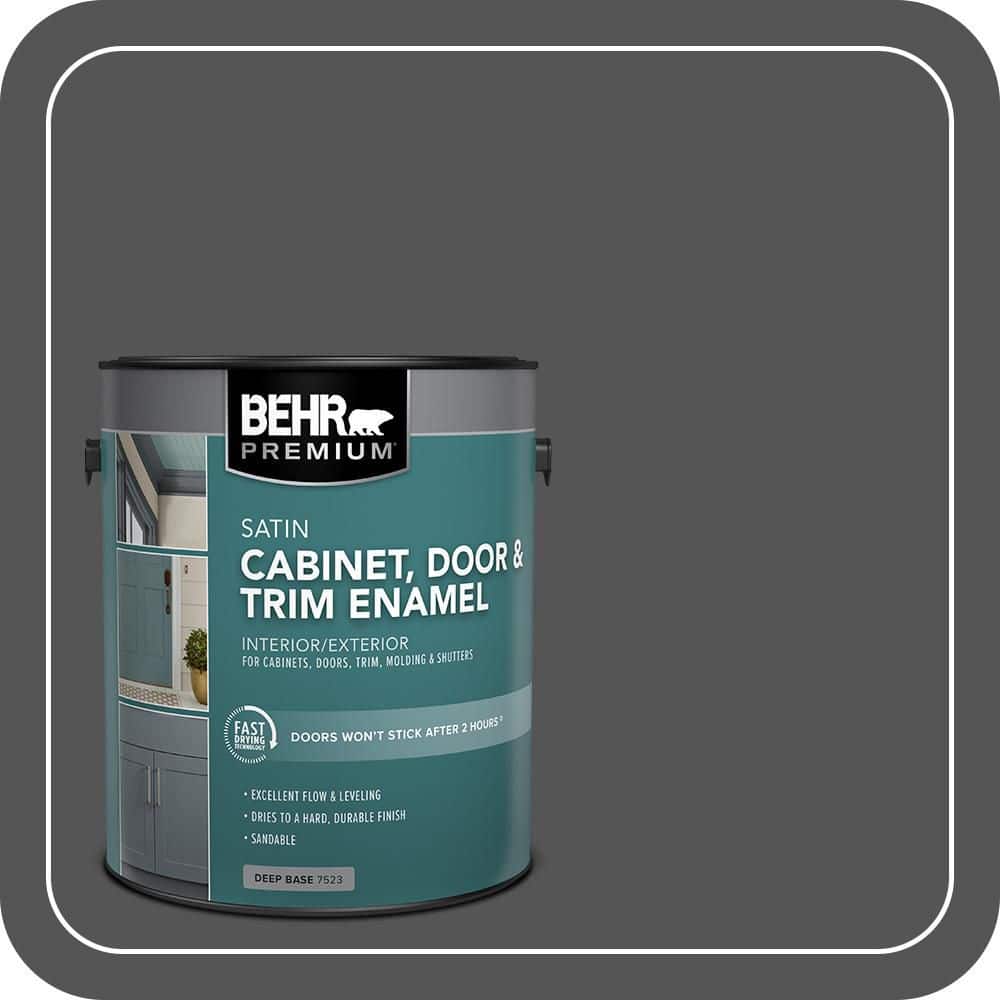 BEHR PREMIUM #PPU25-01 Enamel Interior/Exterior Cabinet, Door & Trim Paint (1)