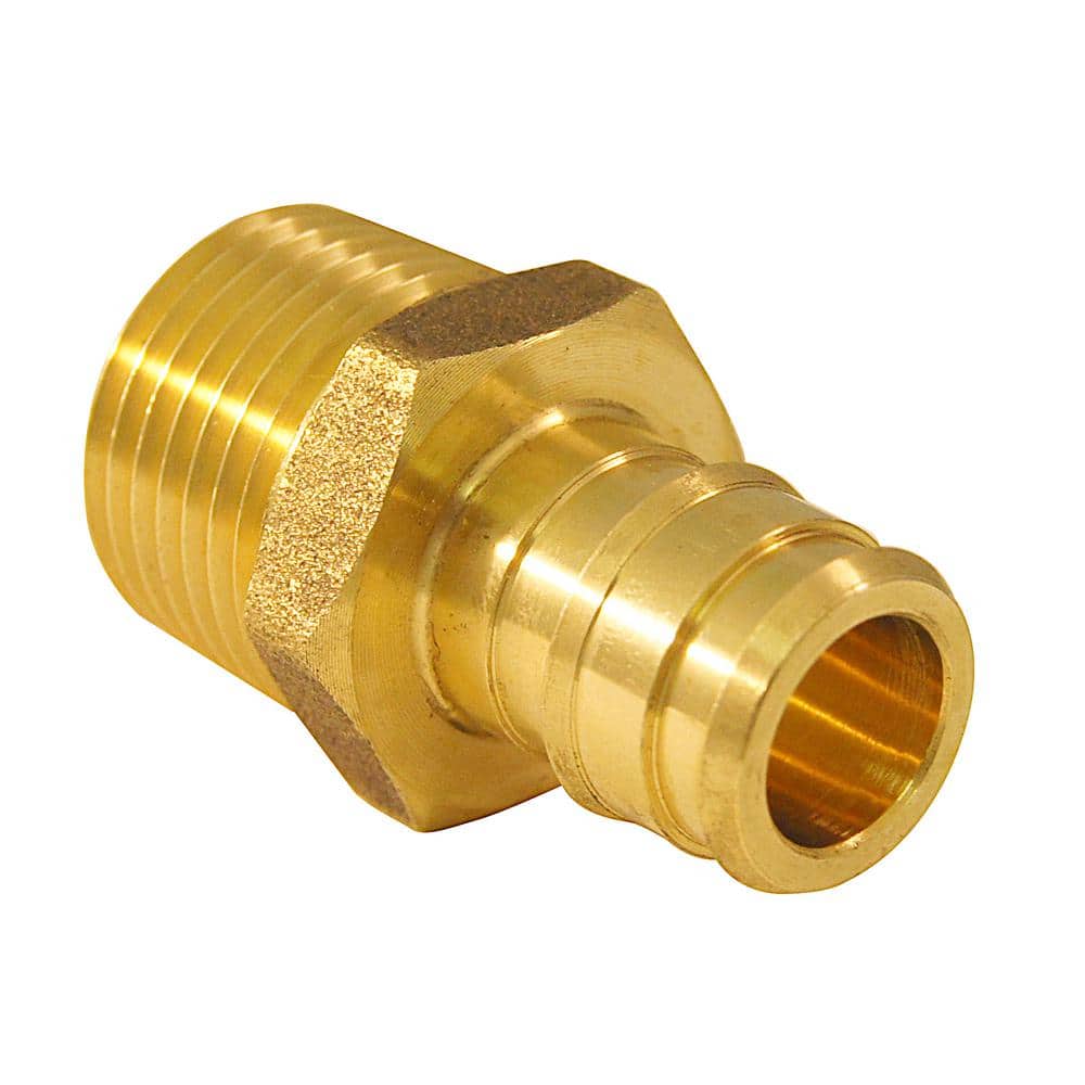 Apollo 1/2 in. Brass PEX-A Barb x 1/2 in. MNPT Male Adapter (4)