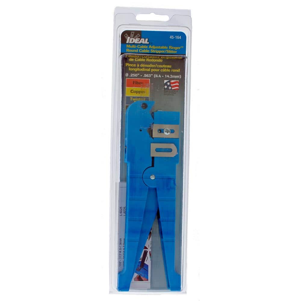IDEAL 1/4 in. to 9/16 in. Coax Ringer Stripper, Blue (3)