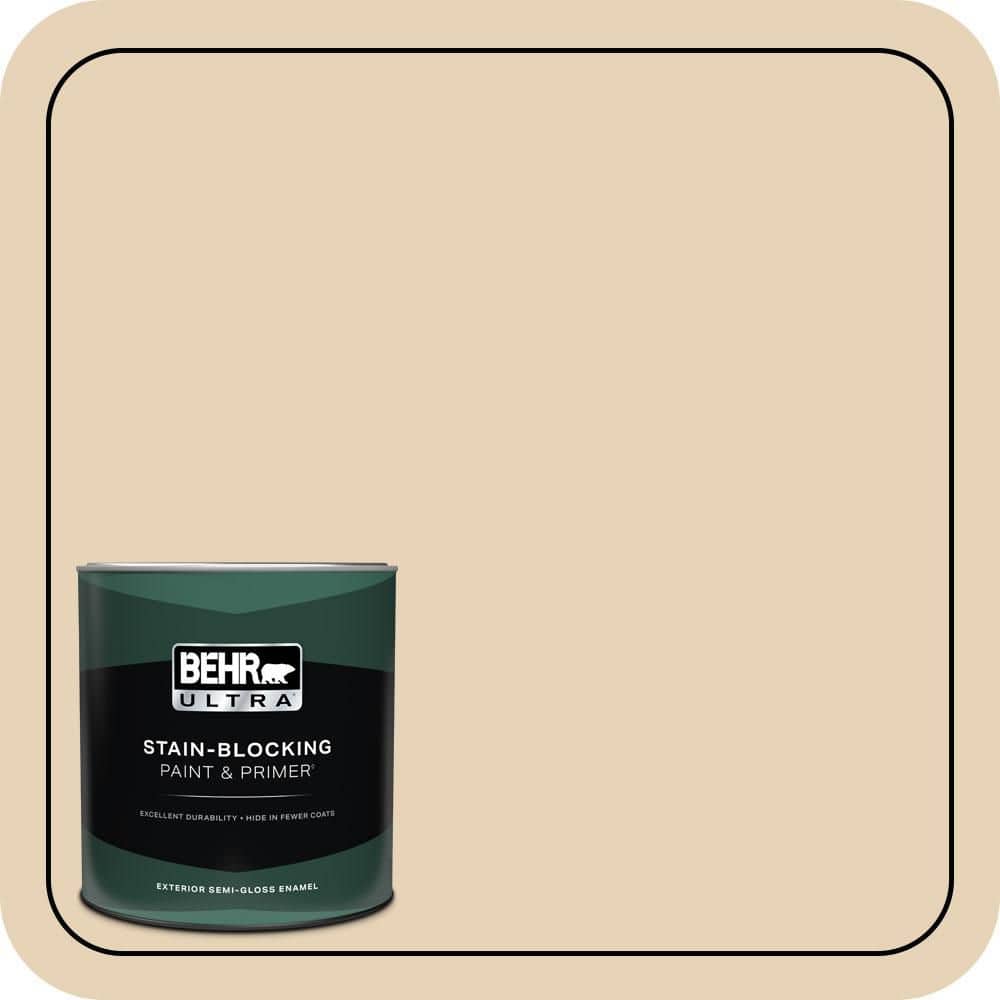 BEHR ULTRA 1 qt. #T11-18 Aebleskiver Semi-Gloss Enamel Exterior Paint & Primer
