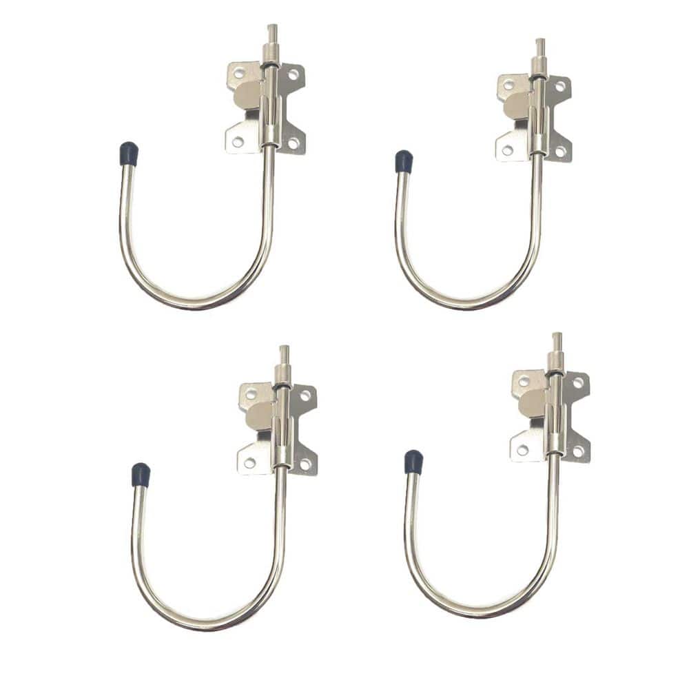 NVNOO Metal Leather Drill Holder Belt Tool, Hook Holster Drill Holder Drill Holster for Tool Belt (4-Pack) (1)