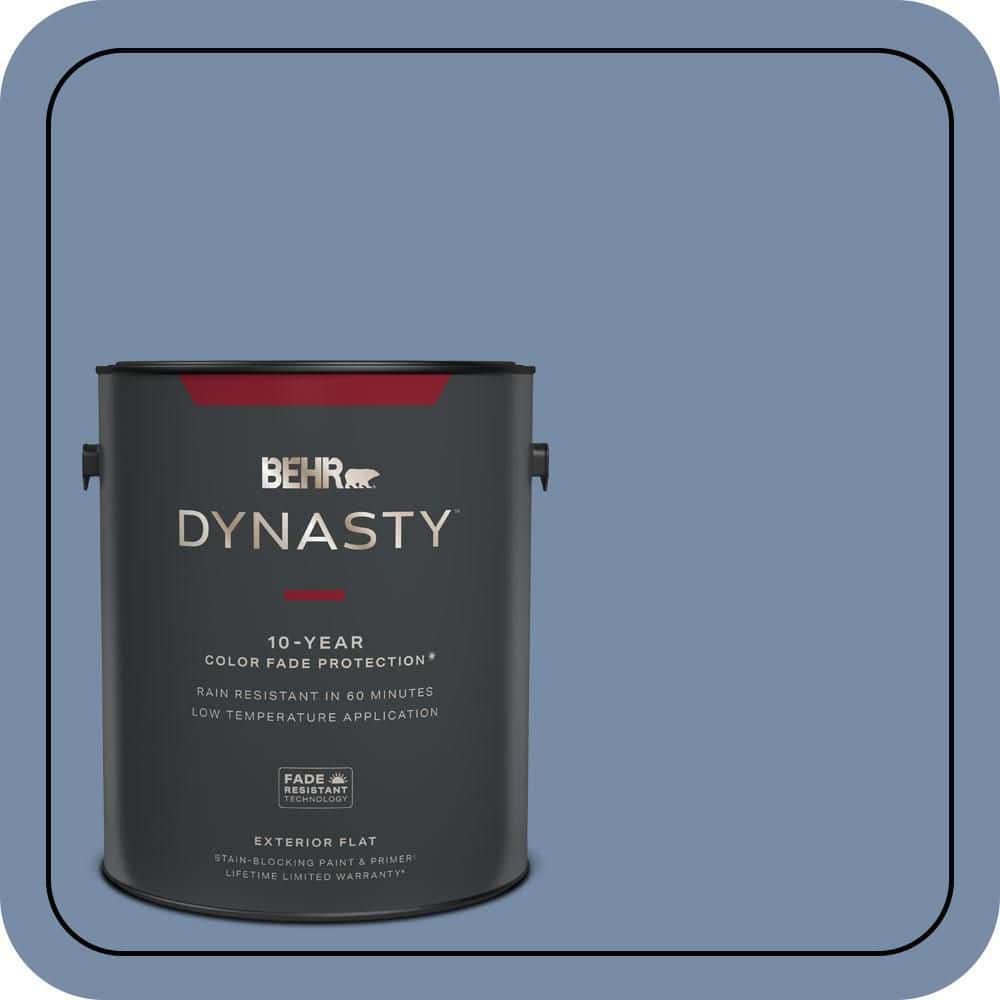 BEHR DYNASTY 1 gal. #590F-5 Magic Spell Flat Exterior Stain-Blocking Paint & Primer