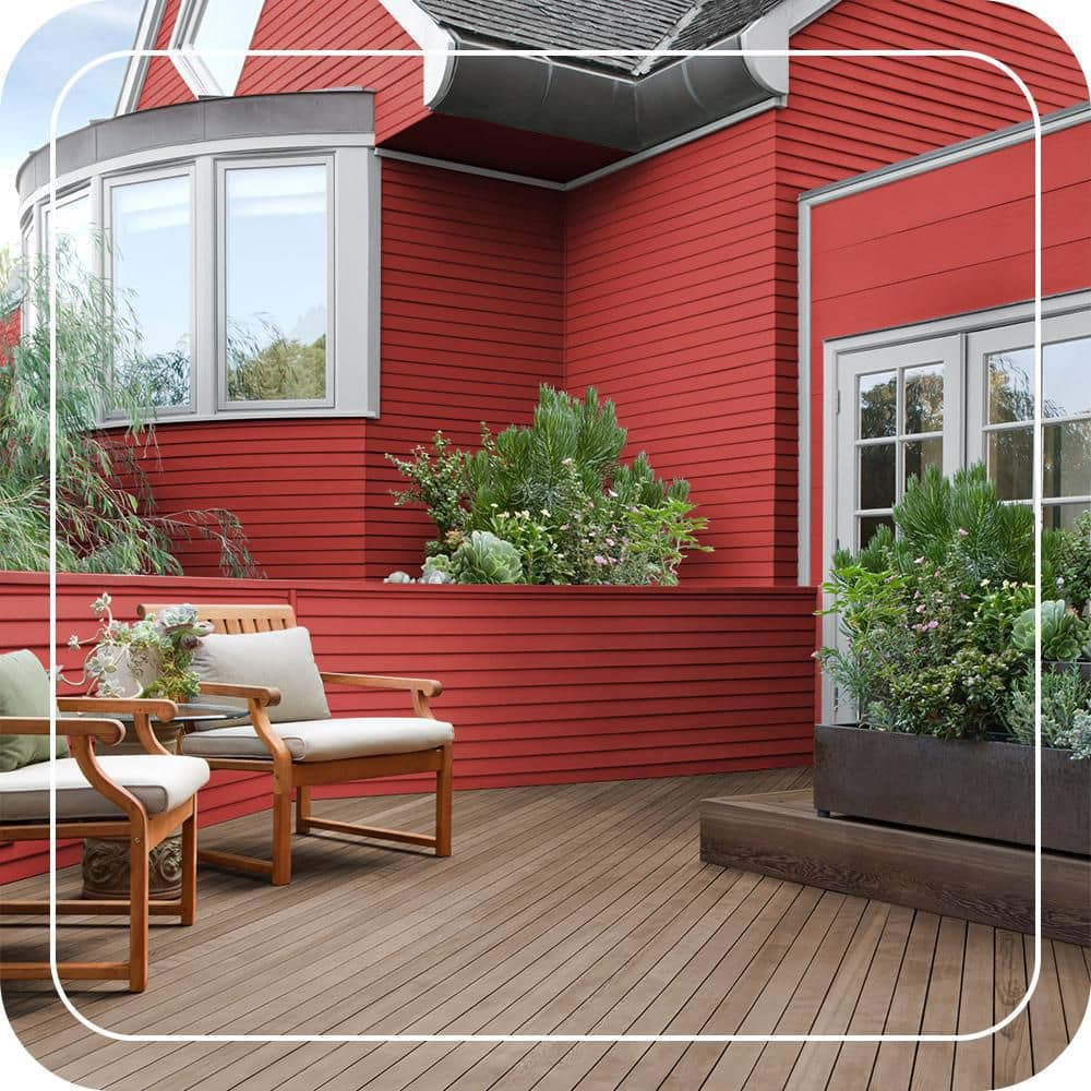 BEHR #P150-7 Color House and Fence Exterior Wood Stain (3)