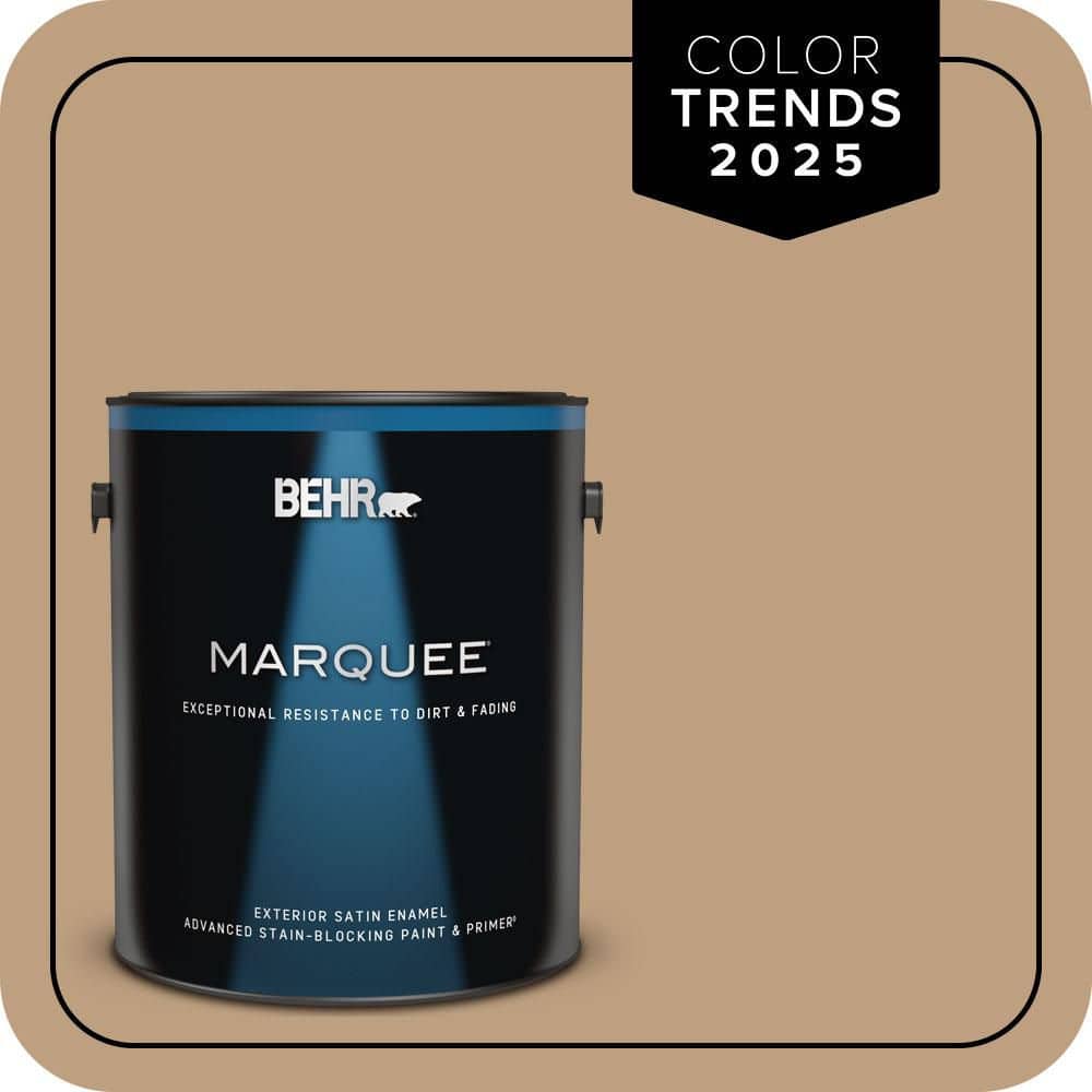 BEHR MARQUEE 1 gal. #N270-4 Oxford Street Satin Enamel Exterior Paint & Primer