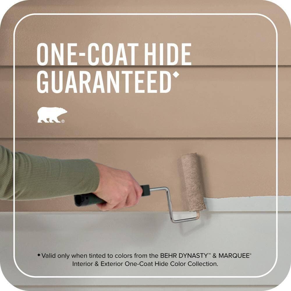 BEHR MARQUEE 1 gal. #MQ2-41 Cavern Clay Satin Enamel Exterior Paint & Primer (3)
