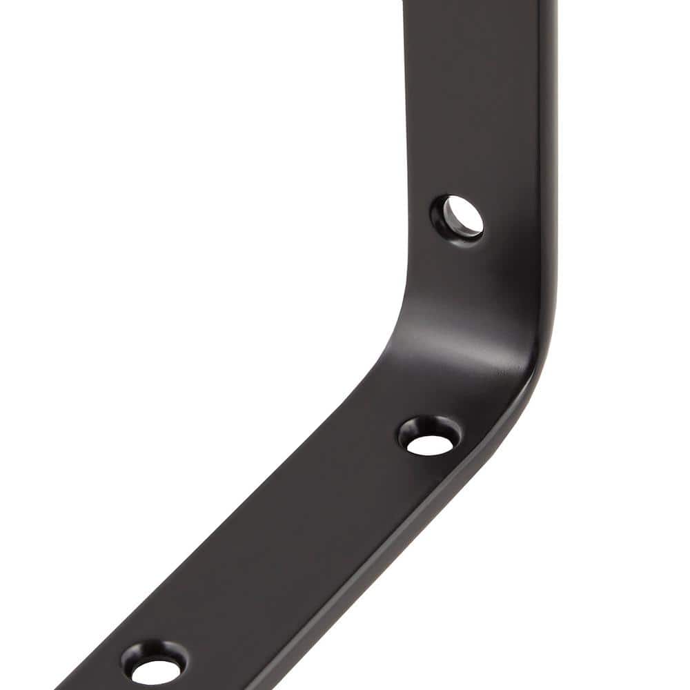Everbilt 8 in. Black Corner Brace (3)