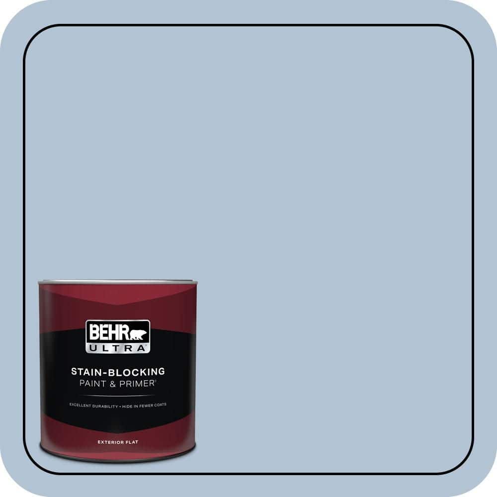 BEHR ULTRA 1 qt. #S530-2 Elevated Flat Exterior Paint & Primer