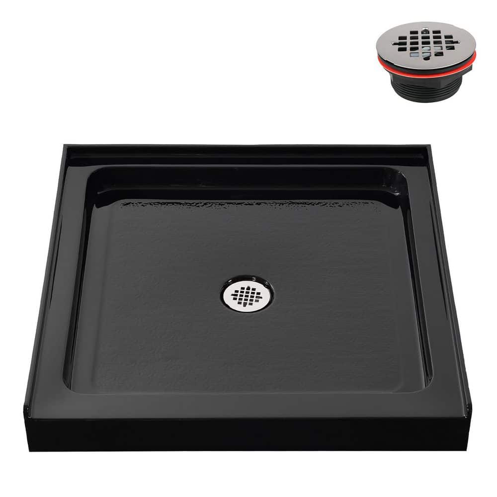 Streamline GB-628-516 36 in. 36 in. Alcove Acrylic Shower Pan Base with Drain, Drain Included (1)