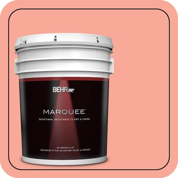 BEHR PREMIUM PLUS #190B-4 Duchess Rose Enamel Low Odor & Primer (2)