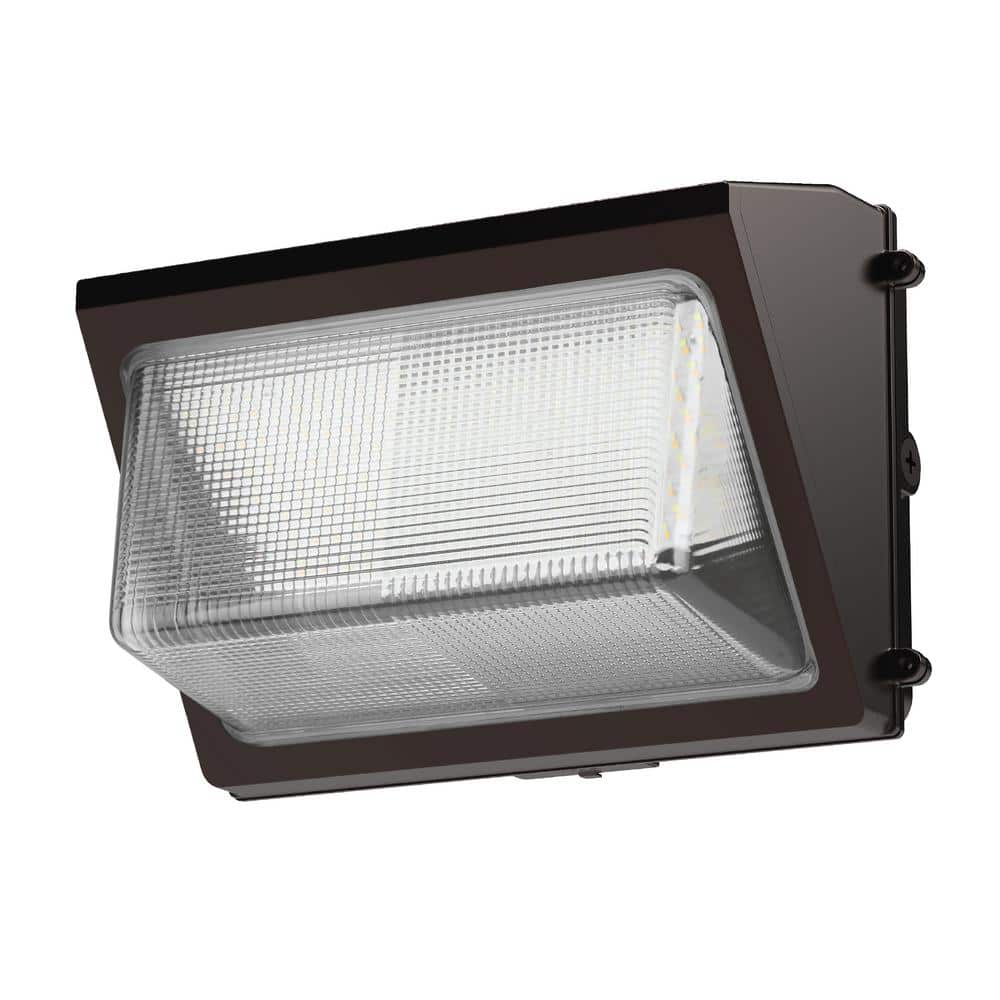 Feit Electric 4000/6000/8000 Lumens Select Integrated LED Selectable 5CCT Bronze Dusk to Dawn Commercial Wall Pack Light (2)