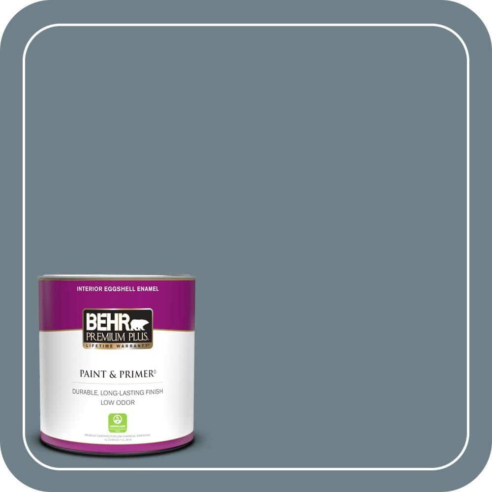 BEHR PREMIUM PLUS #PPU13-04 Atlantic Shoreline Enamel Low Odor & Primer