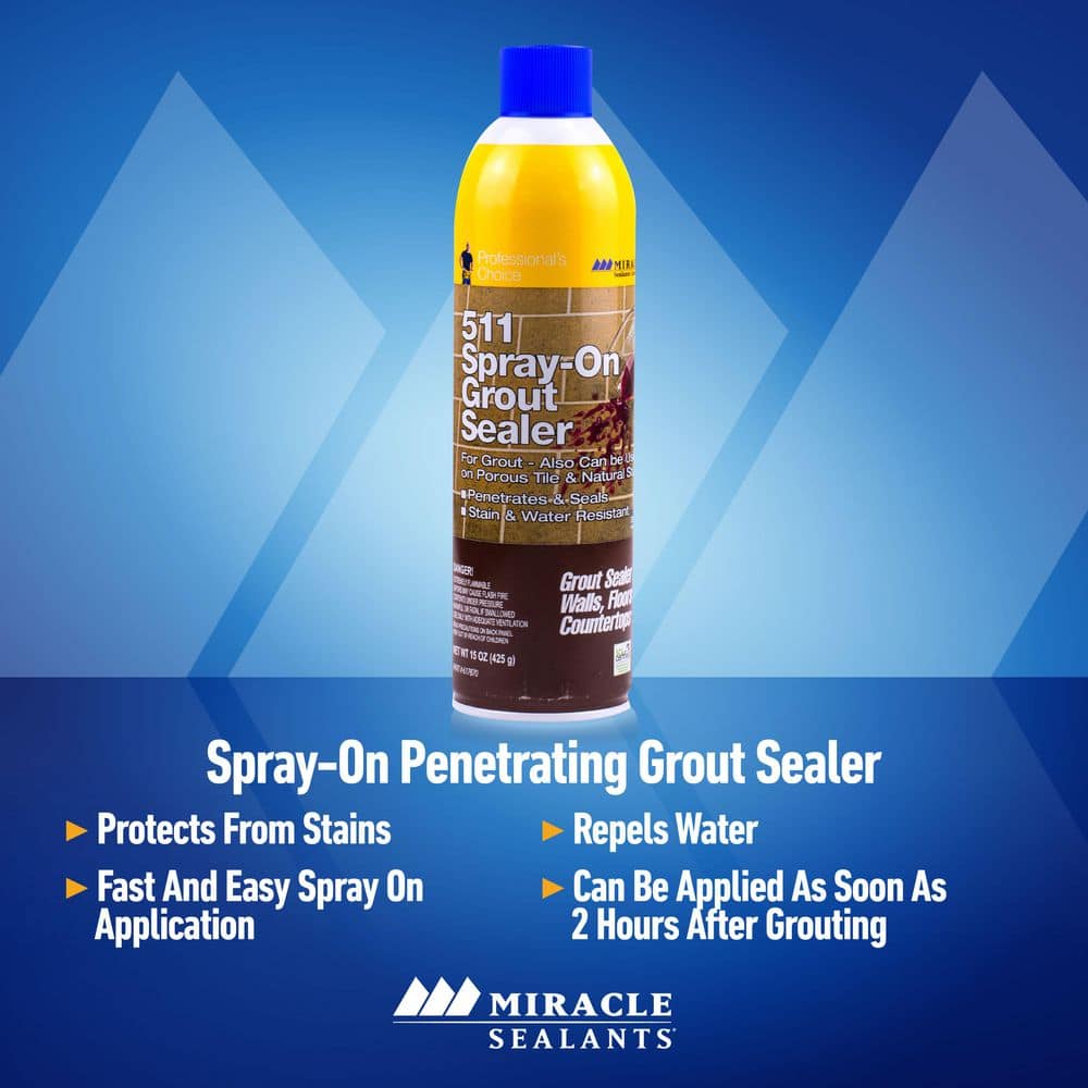 Miracle Sealants 15 oz. 511 Spray-on Grout Sealer (3)