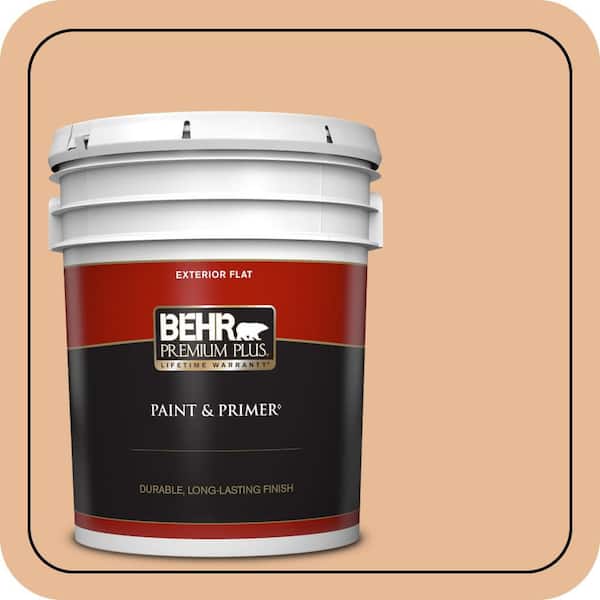 BEHR PREMIUM PLUS #280C-3 Fresh Praline Enamel & Primer Color Sample (3)