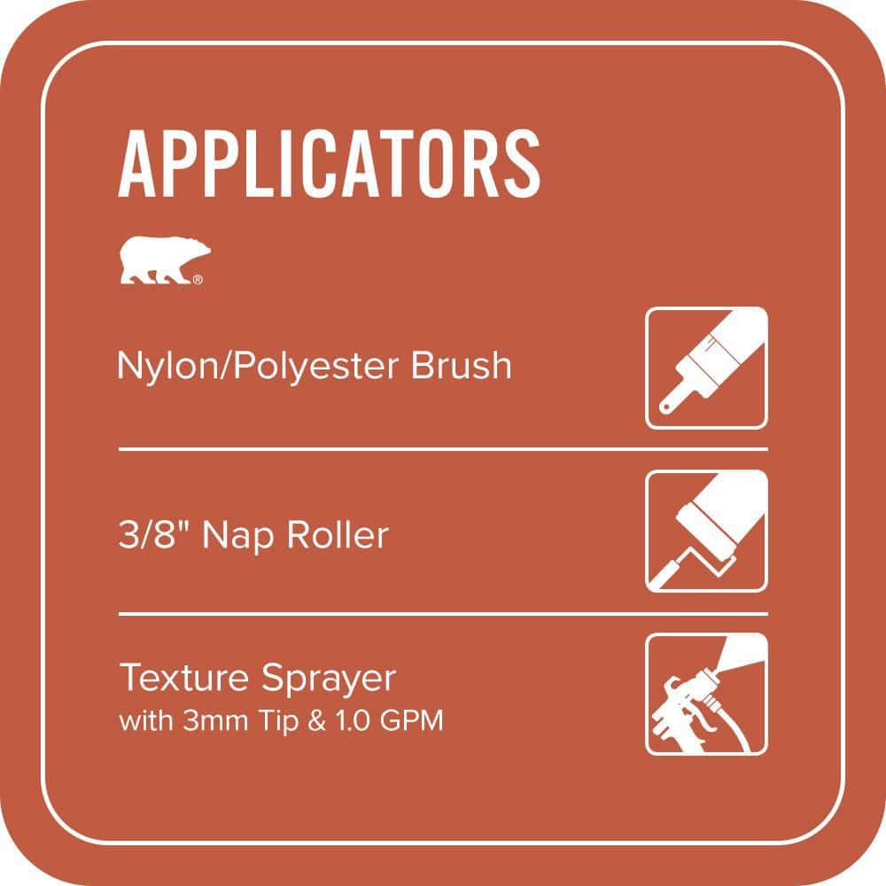 BEHR PREMIUM #M180-7 Textured Low-Lustre Enamel Interior/Exterior Porch and Patio Anti-Slip Floor Paint (4)