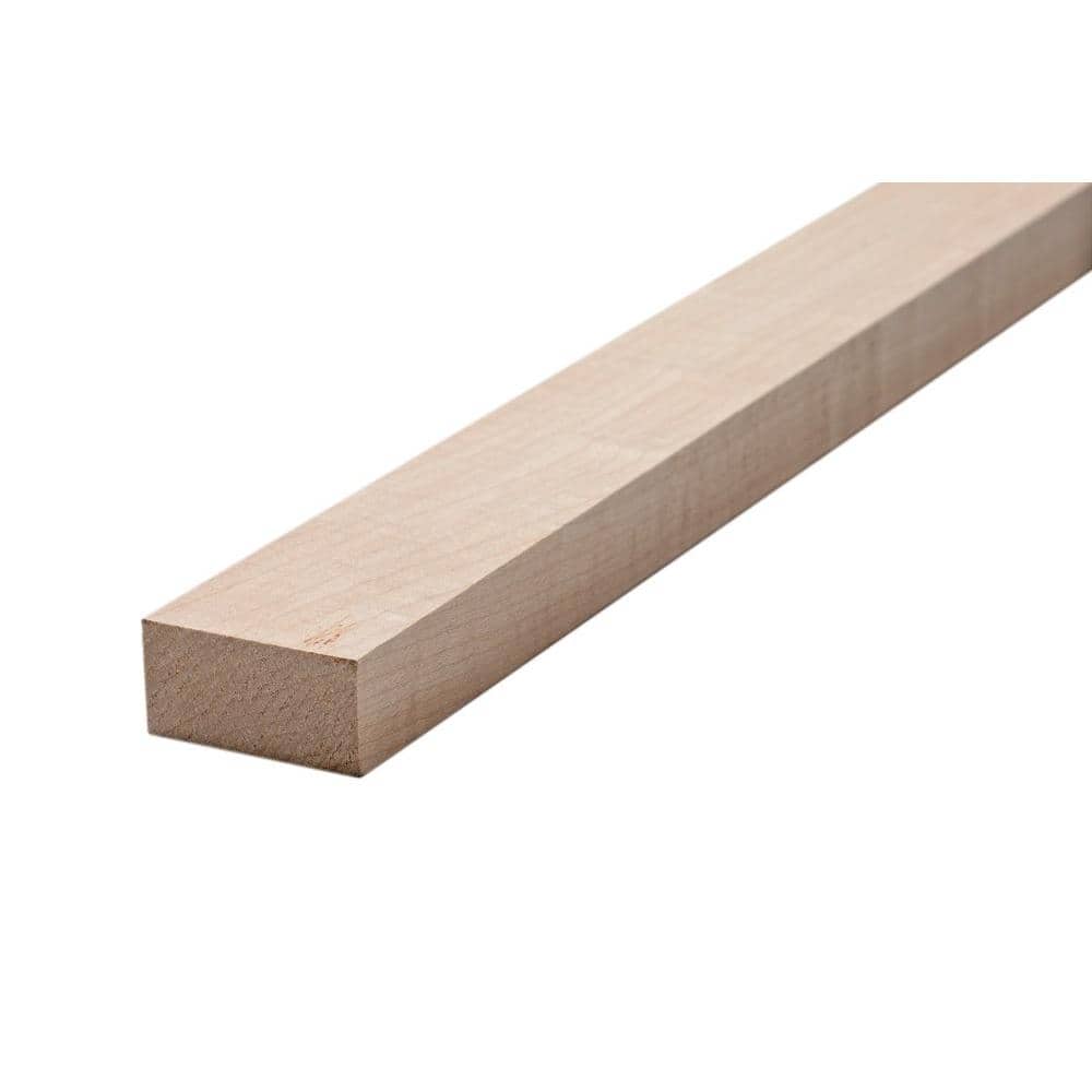 Unbranded Maple Board (Common: 1 in. 6 in. Random Length; Actual: 3/4 in. 5-1/2 in. Random Length)