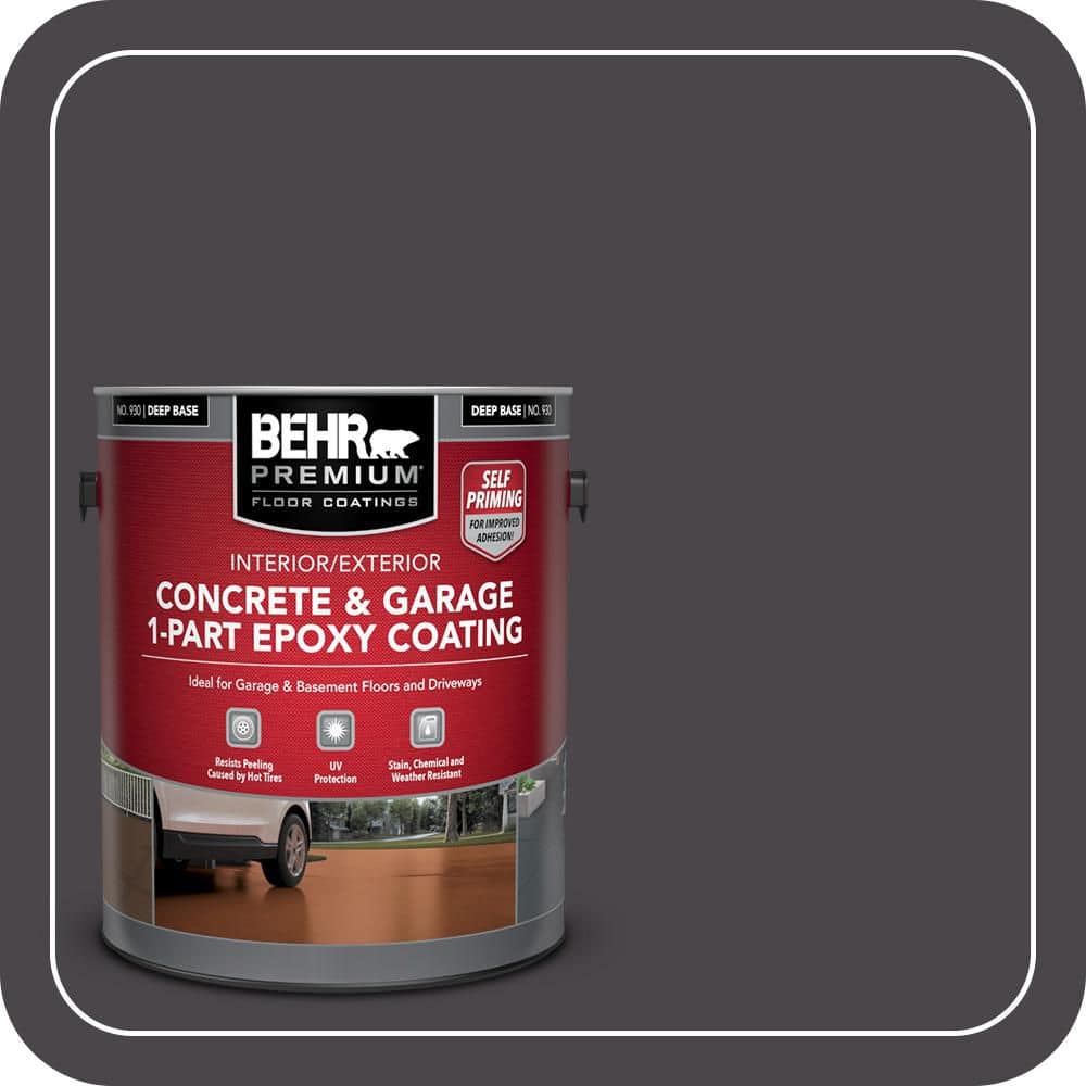 BEHR PREMIUM #N550-7 Self-Priming 1-Part Epoxy Satin Interior/Exterior Concrete and Garage Floor Paint (1)