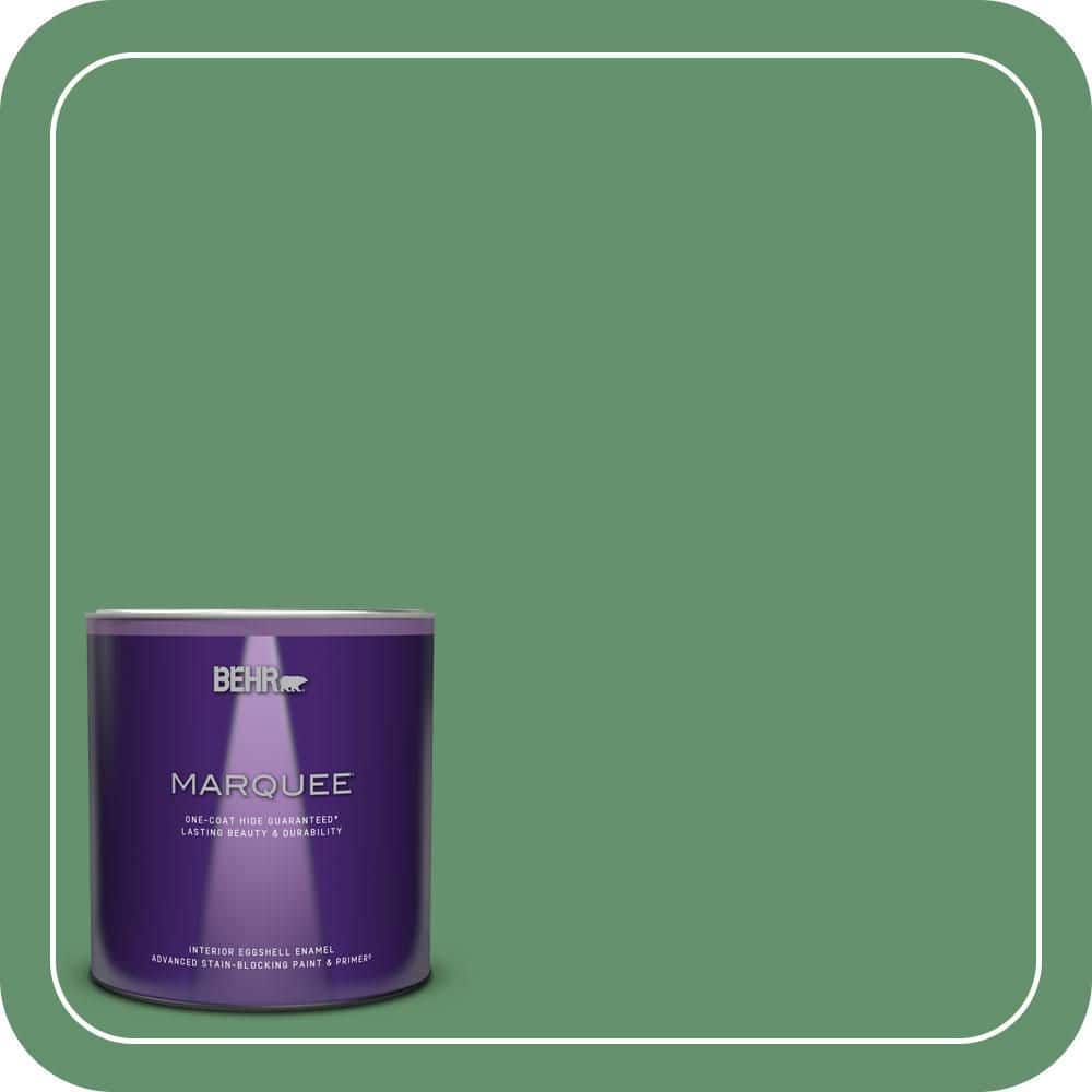BEHR MARQUEE 1 qt. #460D-6 Manchester Eggshell Enamel Interior Paint & Primer