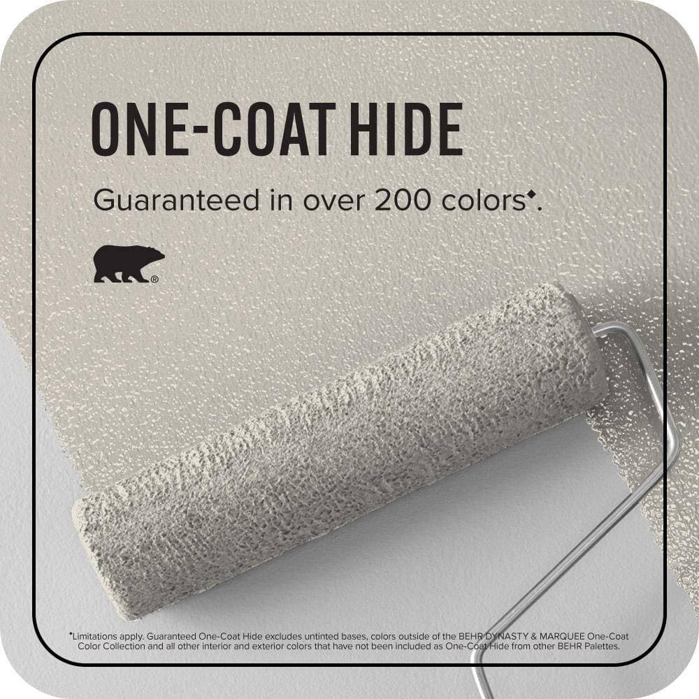 BEHR MARQUEE 1 gal. #PPU7-11 Cotton Knit Ceiling Flat Interior Paint & Primer (2)