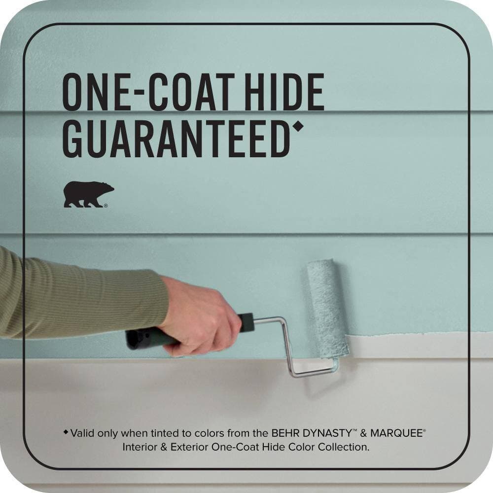 BEHR MARQUEE 5 gal. #T17-08 Polished Aqua Flat Exterior Paint & Primer (3)