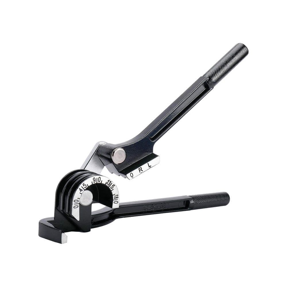 Yichuhaoxi 3-in-1 Tube Bender 1/4, 5/16, 3/8 Tubing 180° Heavy Duty Manual Pipe Bender for Copper Brass Aluminum Steel (1)