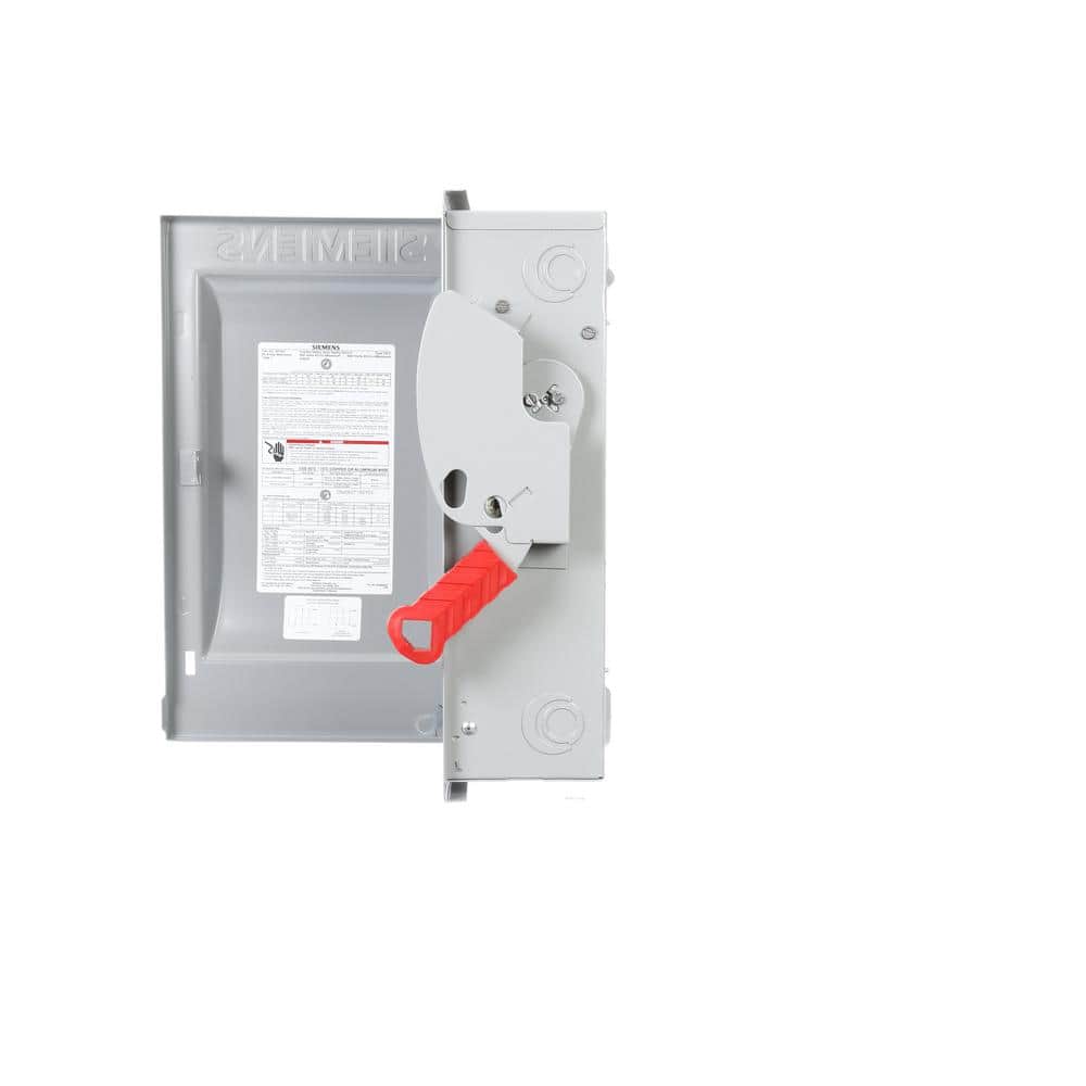 Siemens Heavy Duty 60 Amp 600-Volt 3-Pole Indoor Fusible Safety Switch (2)