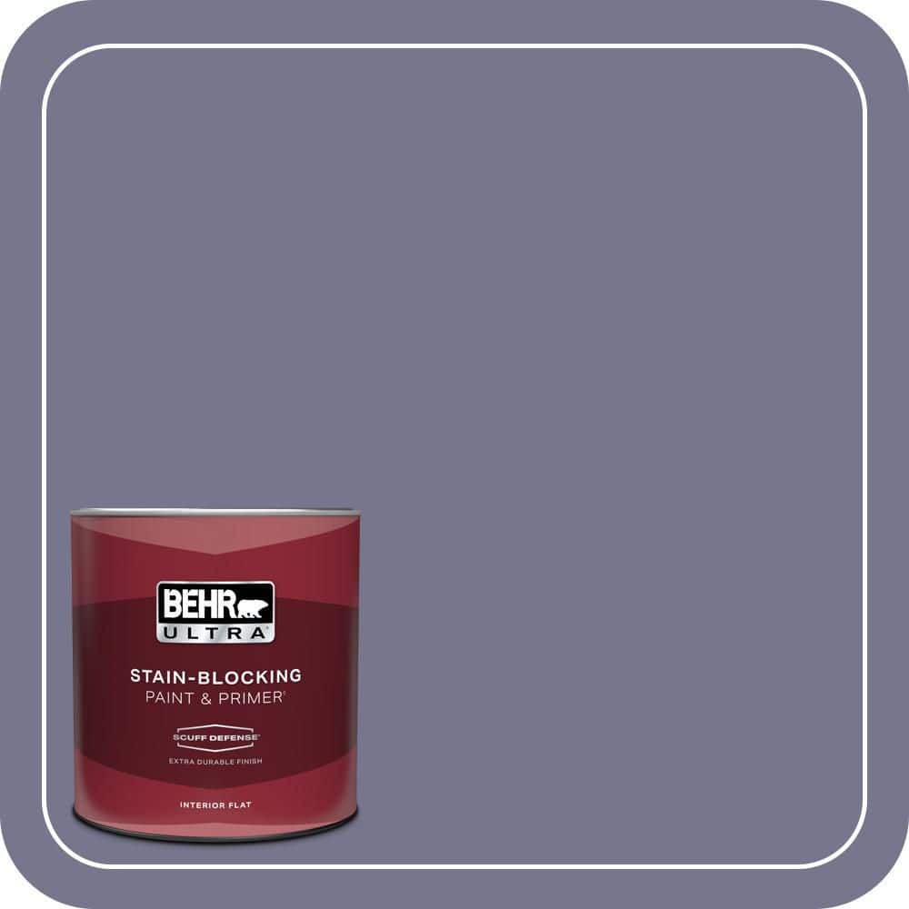 BEHR ULTRA 1 qt. #630F-5 Vintage Extra Durable Flat Interior Paint & Primer
