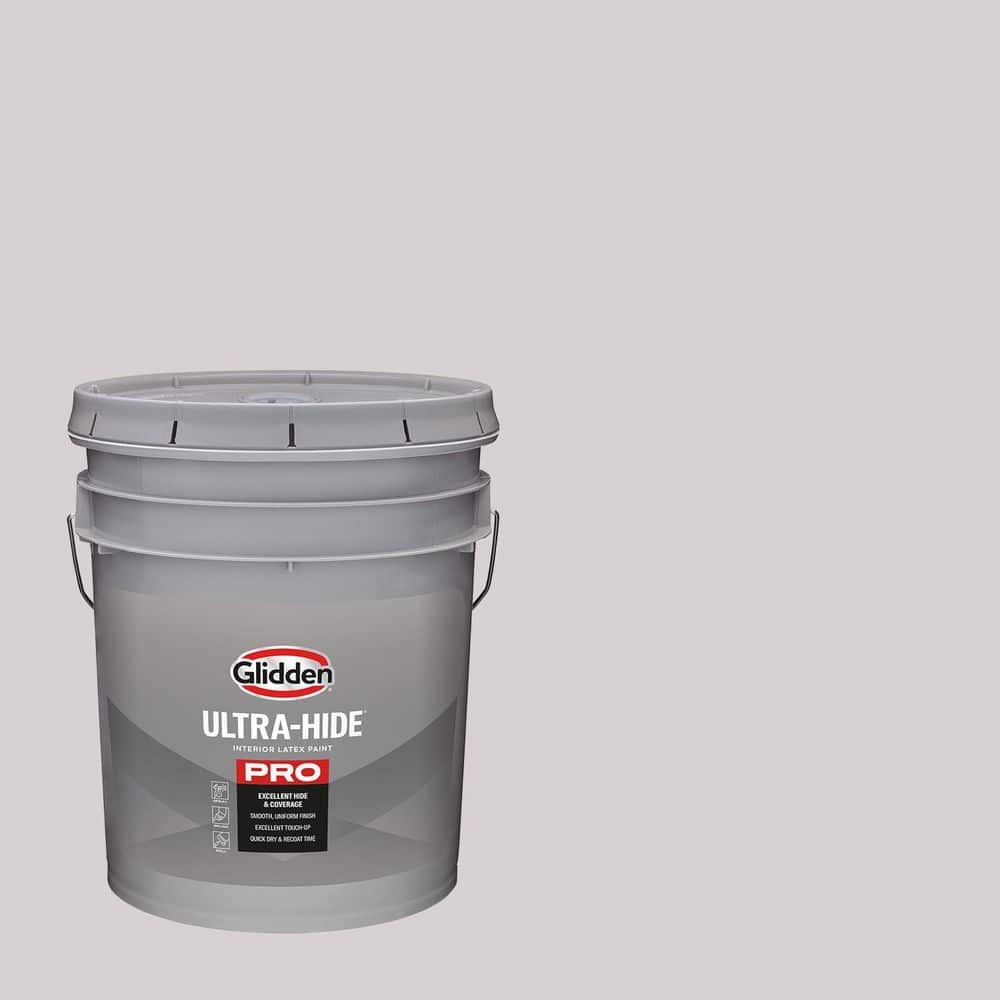 Glidden Ultra-Hide 5 Gal. PPG1003-2 Balanced Ultra Flat Interior Paint