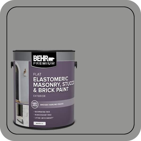 BEHR PREMIUM 1 gal. #780F-5 Anonymous Elastomeric Masonry, Stucco and Brick Exterior Paint (2)