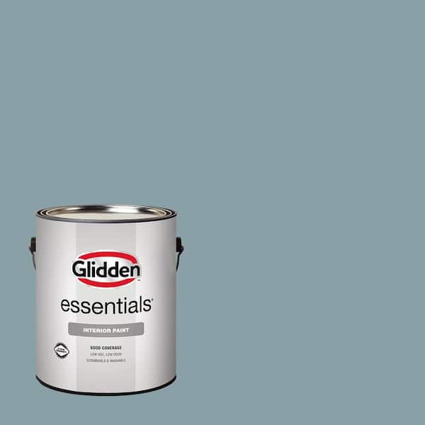 Glidden Essentials 1 gal. Symphony Of Blue PPG1035-4 Eggshell Interior Paint (2)