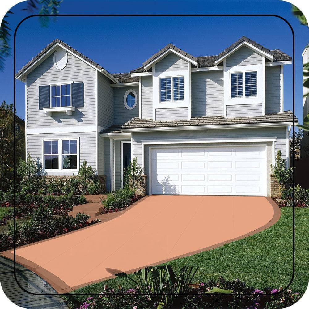 BEHR PREMIUM #P200-4 Self-Priming 1-Part Epoxy Satin Interior/Exterior Concrete and Garage Floor Paint (3)