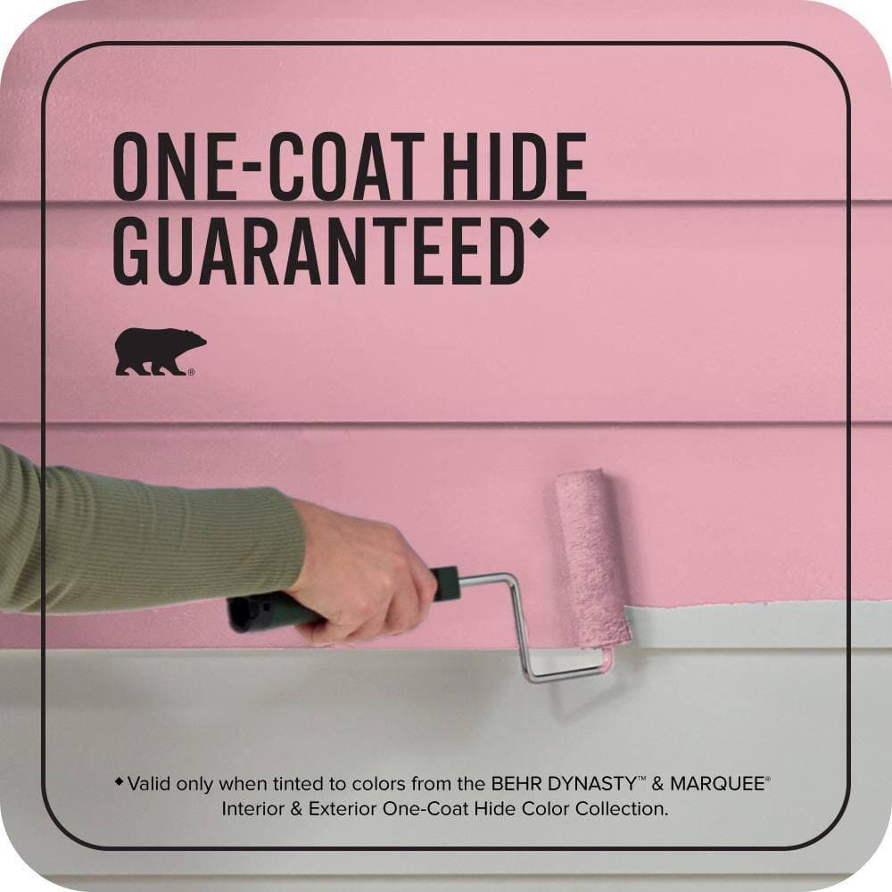 BEHR MARQUEE 1 gal. #P140-3 Love at First Sight Satin Enamel Exterior Paint & Primer (3)