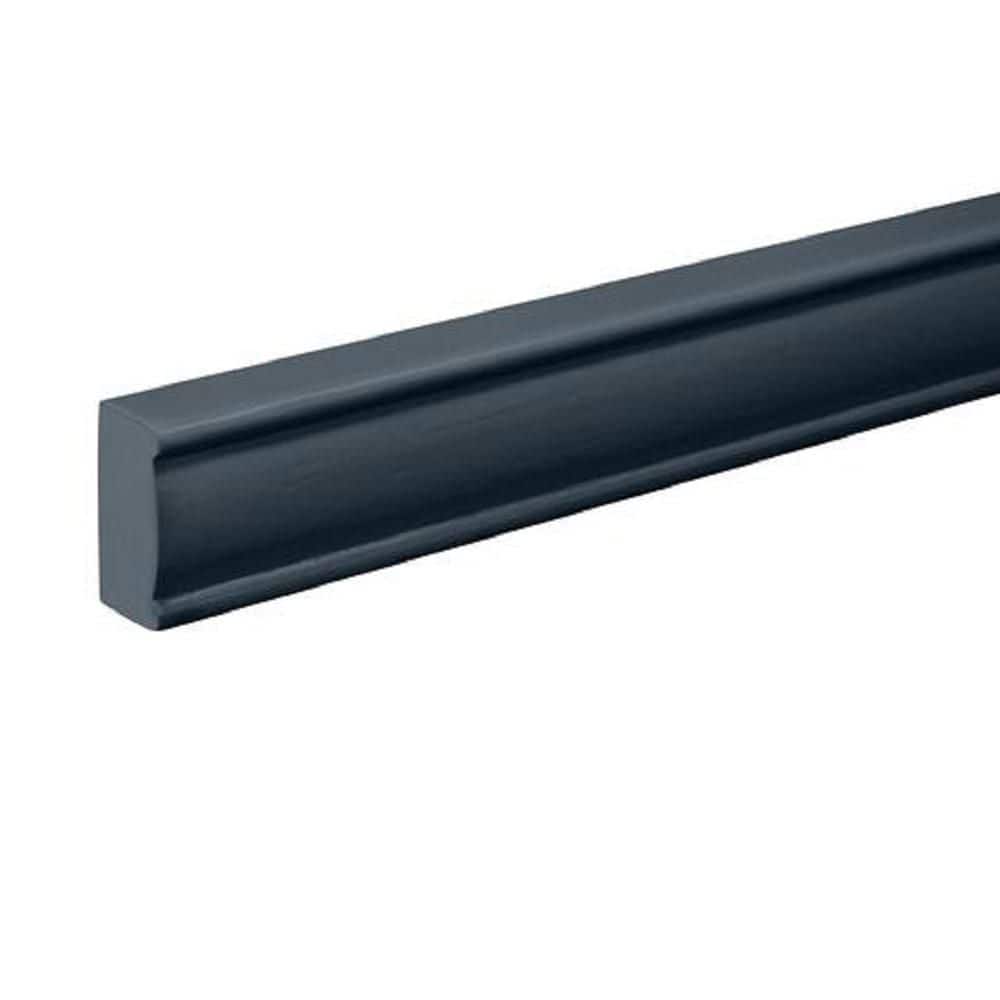 Hampton Bay Avondale/Leyton 1.5 in. W x 91.5 in. H Decorative Edge Moulding in Ink Blue